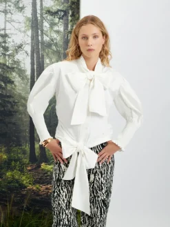 Sister Jane Ghospell Verity Double Bow Shirt | Women Tops | Ghospell