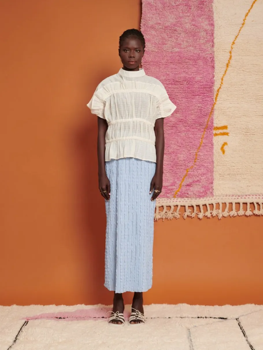 Sister Jane Ghospell Yasmin Ruched Top | Women Tops | Ghospell
