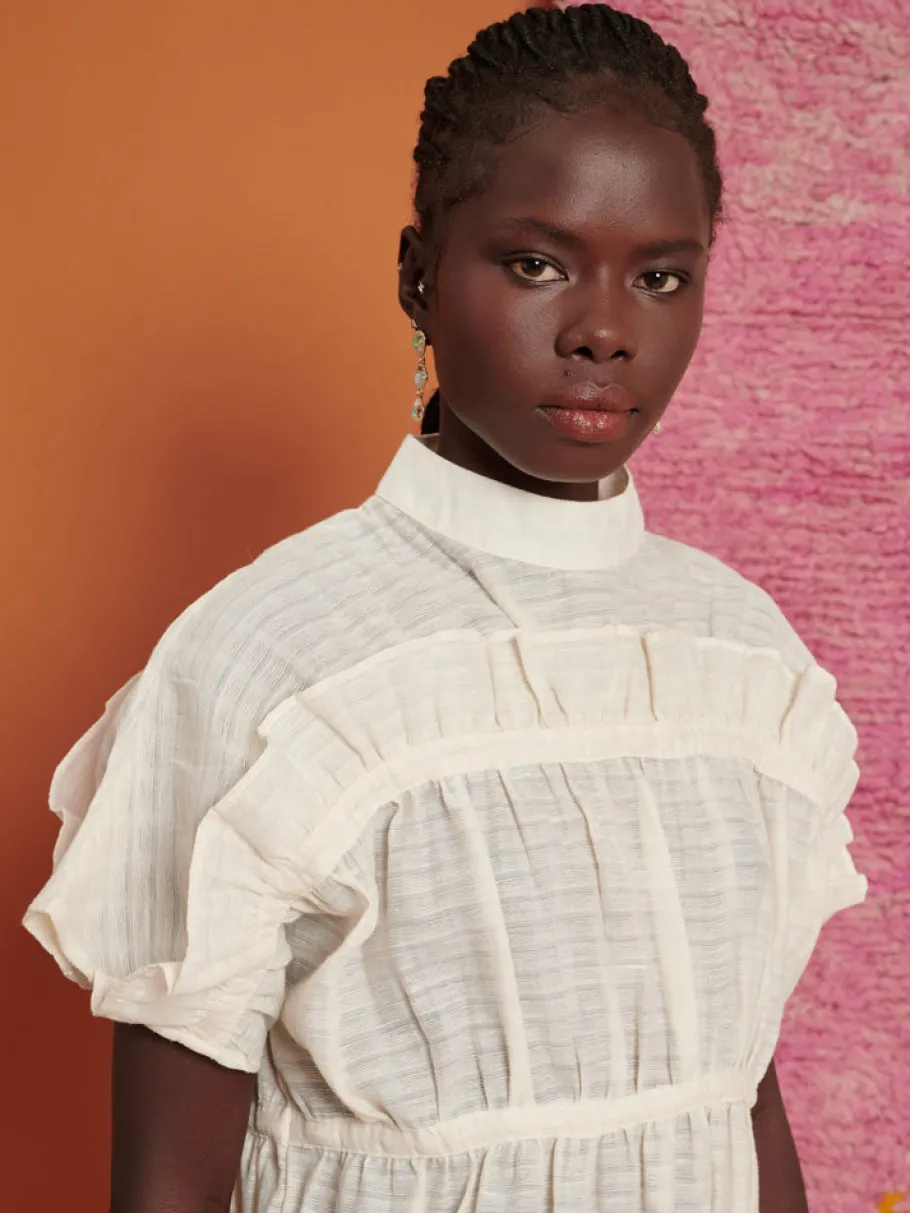 Sister Jane Ghospell Yasmin Ruched Top | Women Tops | Ghospell