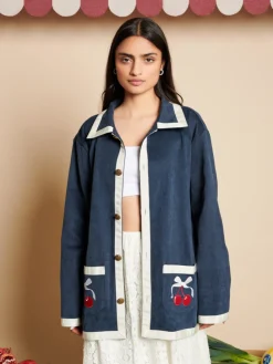 Sister Jane Gordon Cherry Jacket | Women Jackets | Jackets