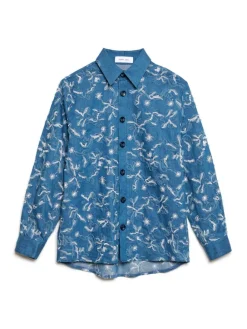 Sister Jane Honeycomb Denim Over Shirt | Women Tops | Shirts