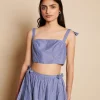 Sister Jane Ivy Stripe Crop Top | Women Tops