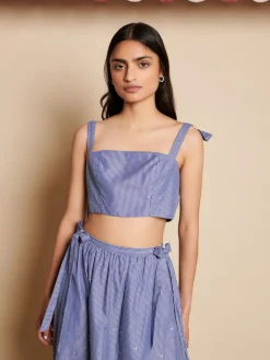 Sister Jane Ivy Stripe Crop Top | Women Tops