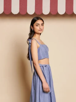 Sister Jane Ivy Stripe Crop Top | Women Tops