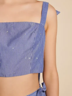 Sister Jane Ivy Stripe Crop Top | Women Tops