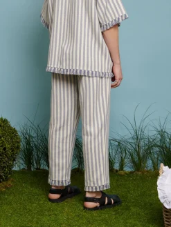 Sister Jane Layne Fray Stripe Trousers | Trousers
