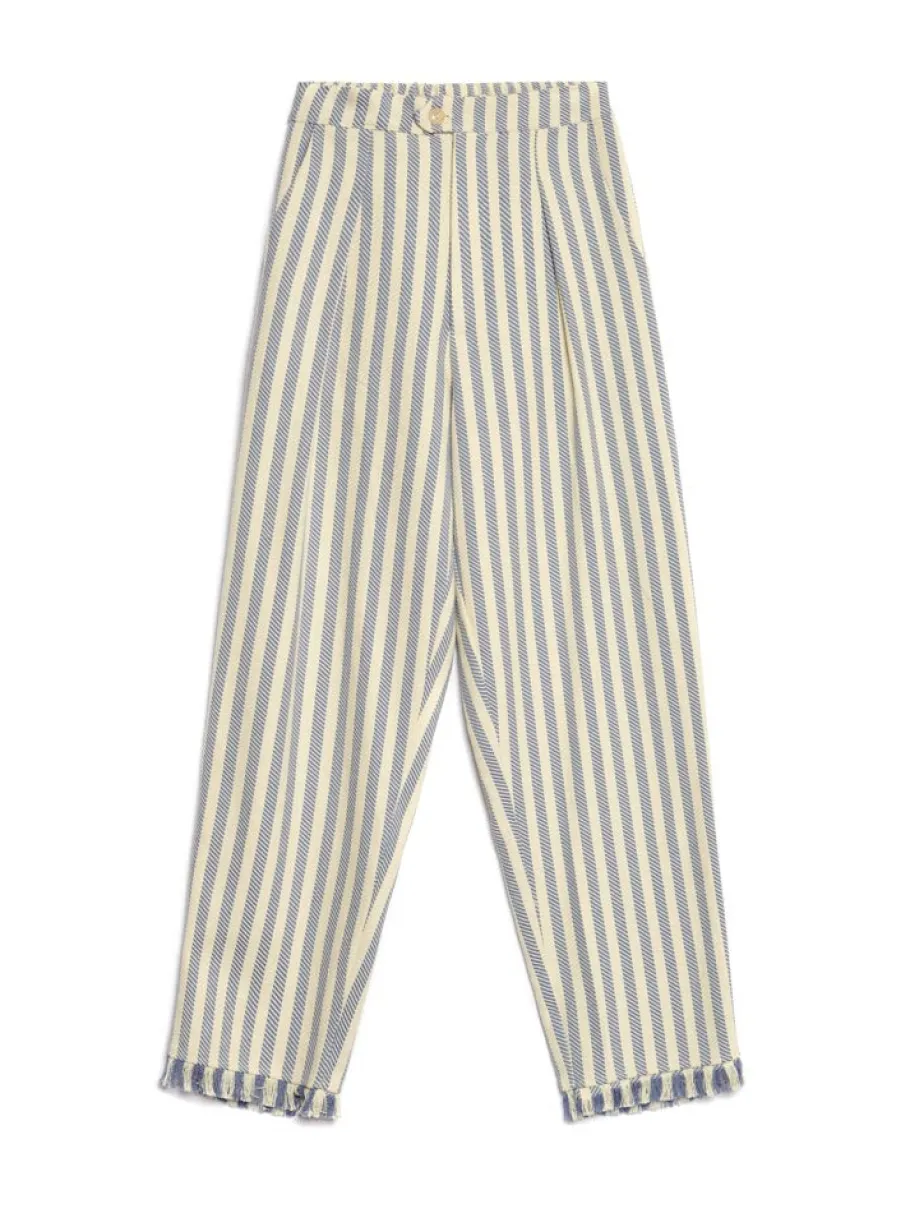 Sister Jane Layne Fray Stripe Trousers | Trousers