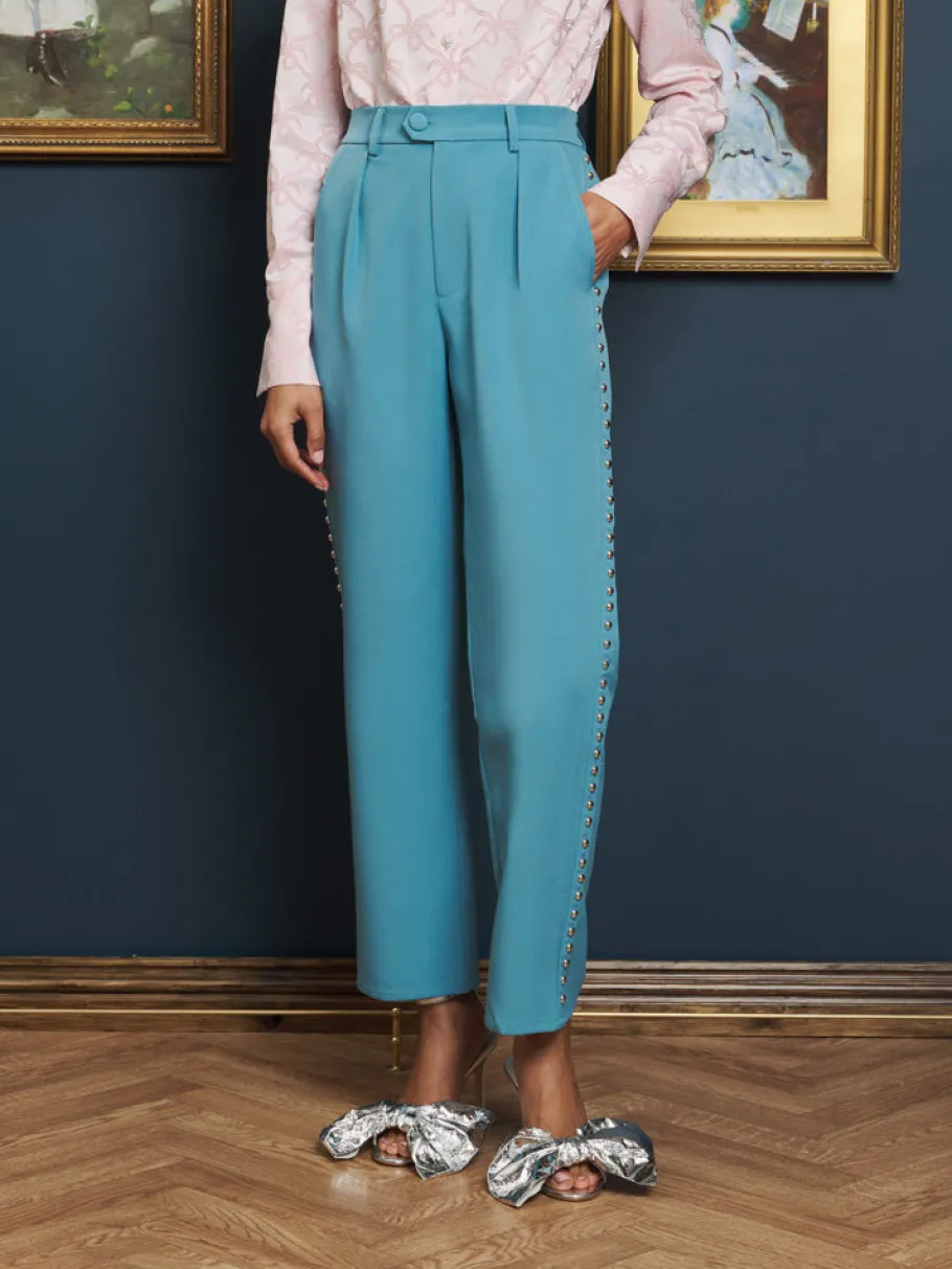 Sister Jane Layne Studded Trousers | Women Bottoms | Trousers