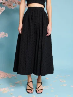 Sister Jane Mara Jacquard Midi Skirt | Women Bottoms