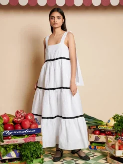 Sister Jane Meadow Jacquard Midi Dress | Women Dresses