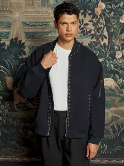 Sister Jane Milo Studded Bomber Jacket | Jackets