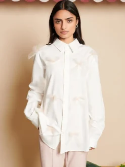 Sister Jane Penny Tulle Bow Shirt | Women Tops | Shirts