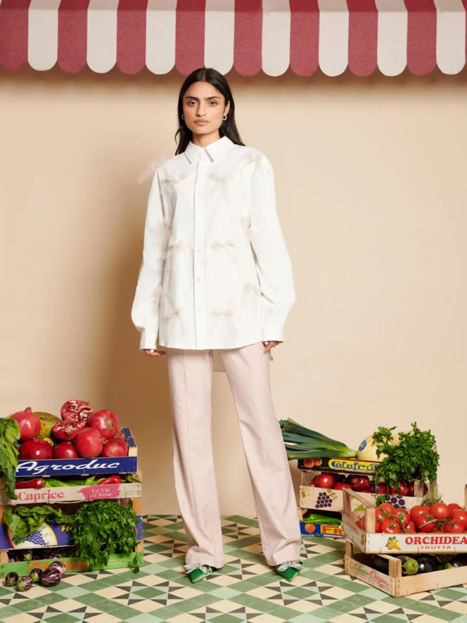 Sister Jane Penny Tulle Bow Shirt | Women Tops | Shirts