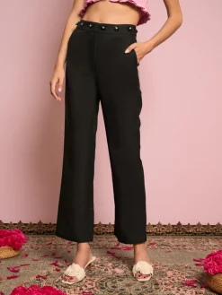 Sister Jane Priya Embellished Trousers | Women Bottoms