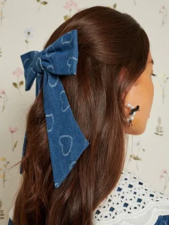 Sister Jane Prize Heart Hair Bow | Women Accessories