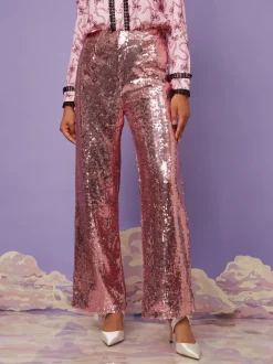 Sister Jane Recital Sequin Trousers | Women Bottoms