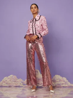 Sister Jane Recital Sequin Trousers | Women Bottoms