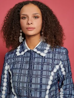 Sister Jane Rodeo Daisy Trimmed Jacket | Women Jackets