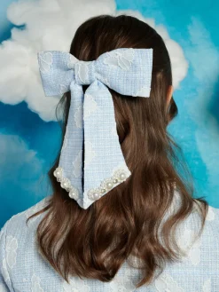 Sister Jane Rodeo Tweed Hair Bow | Women Accessories