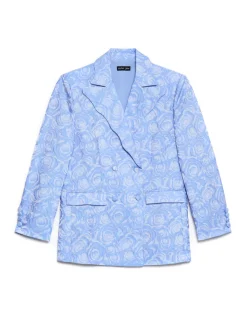 Sister Jane Sapphire Rose Jacquard Blazer | Women Jackets