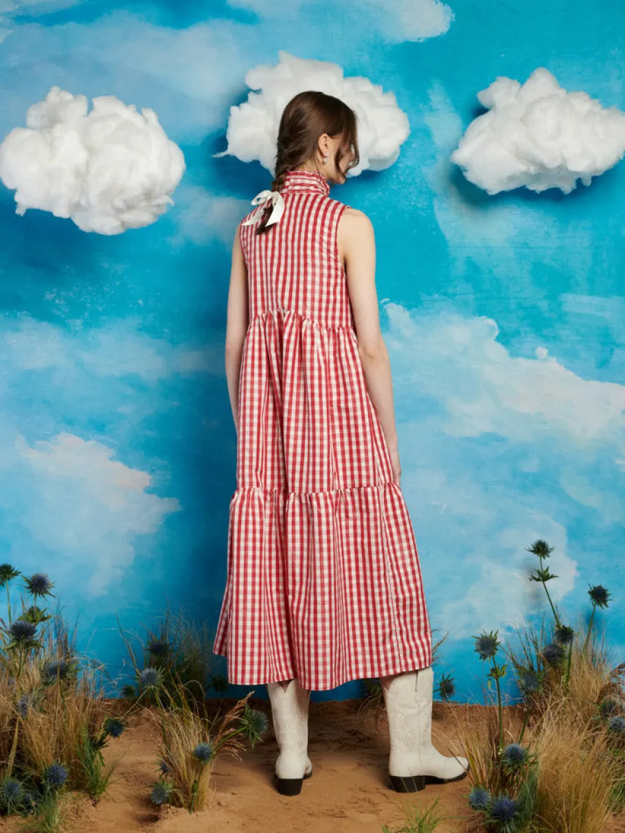 Sister Jane Stables Gingham Bow Dress | Women Dresses