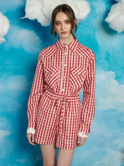 Sister Jane Stables Gingham Shirt | Women Tops | Shirts