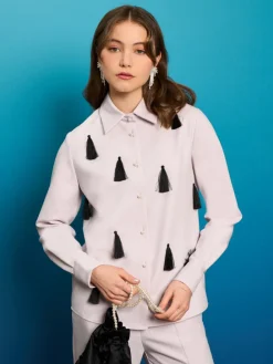 Sister Jane Tetra Tassel Shirt | Women Tops