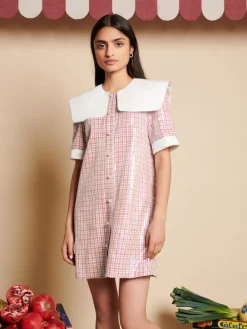Sister Jane Toffee Sequin Mini Dress | Women Dresses