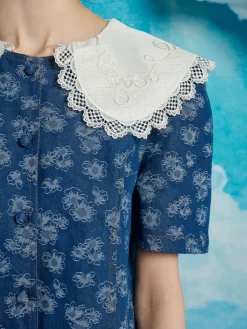 Sister Jane Wildflower Denim Mini Dress | Women Dresses